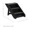 Pet Adobe Folding Pet Stairs with Carpeted Foldable Wood for Home /Travel, Dogs, Cats, Pets up to 80-pounds 772617DGM - alternate 2